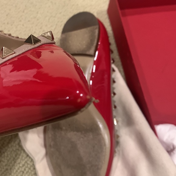 Valentino Rockstud Ballet Flats - Picture 5 of 9